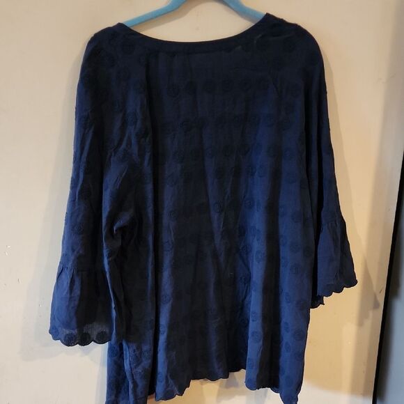 Women's Navy Blue Top - Picture 6 of 6